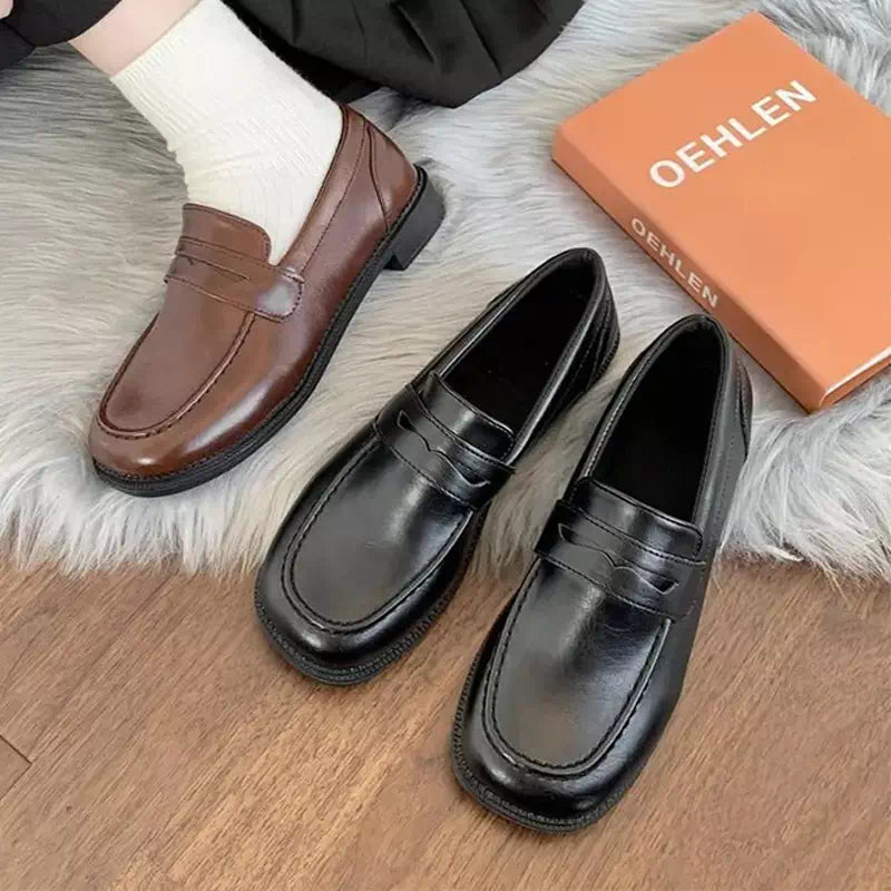 Brown moccasin for women Podoways