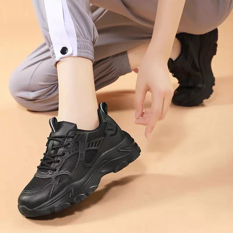 Black sneakers for women Podoways Orthopedic Shoes