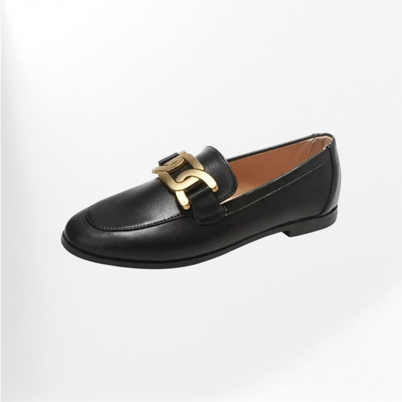 Loafers with chains for women