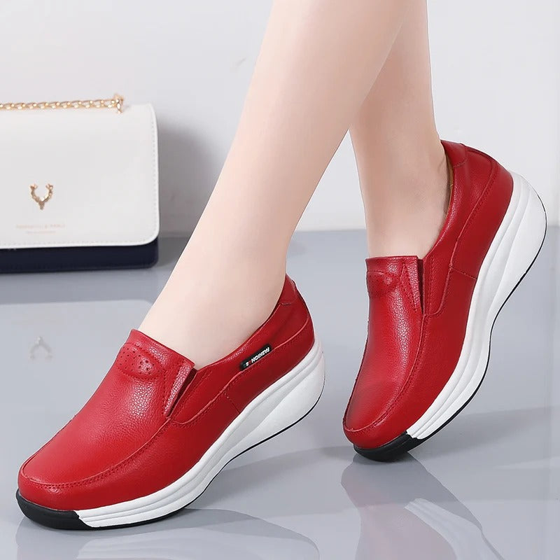 women's comfort shoe imitation leather Orthopedic Shoes Podoways