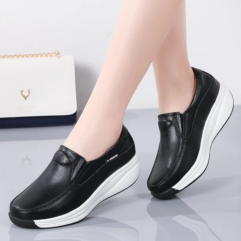 women's comfort shoe imitation leather Orthopedic Shoes Podoways