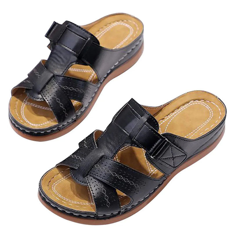women's sandals ergonomic sole Podoways 36 Black