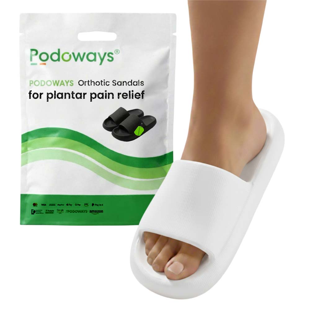 Ortotiske sandaler for lindring av plantarsmerter - Unisex