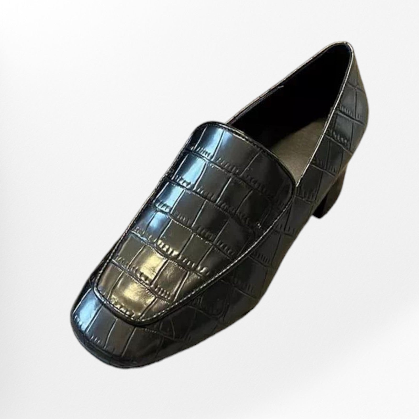 Shoes crocodile leather for women