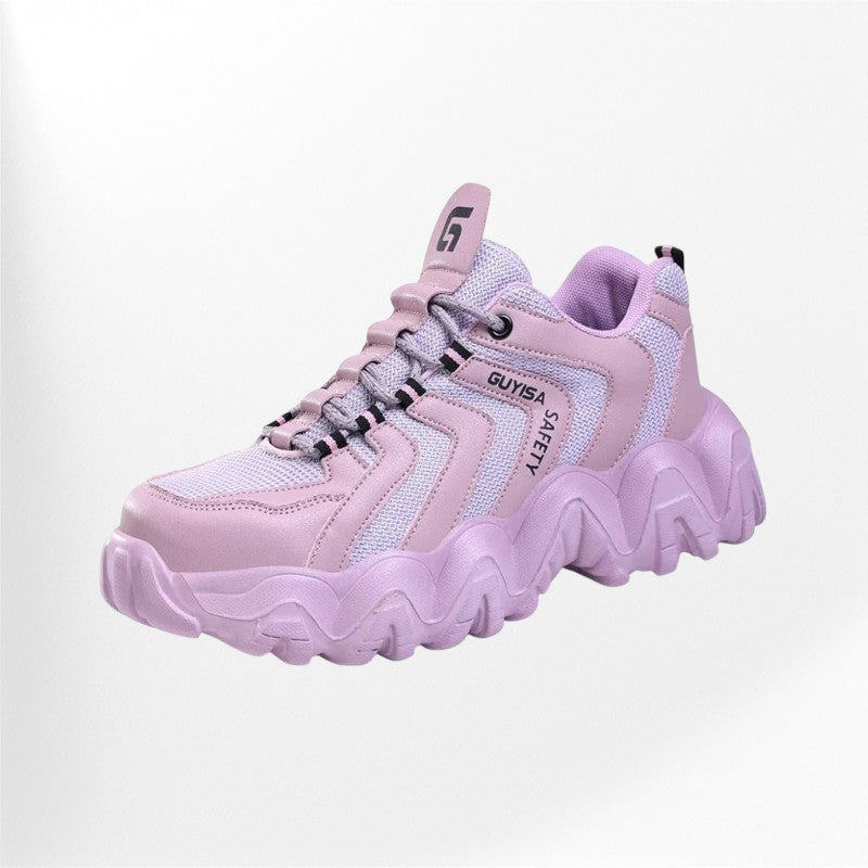 Stylish women's safety shoes