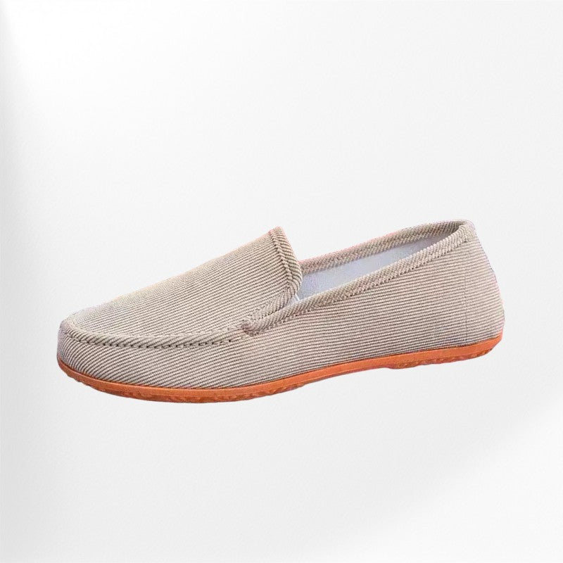 Vintage brown loafers for men