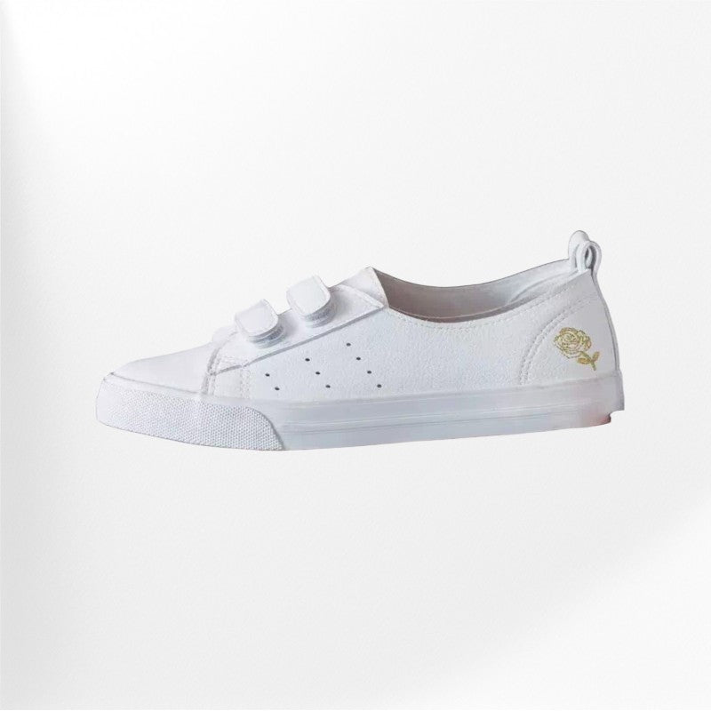 White Scratch Sneakers podoways