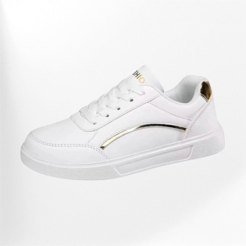 White orthopedic sneakers for women