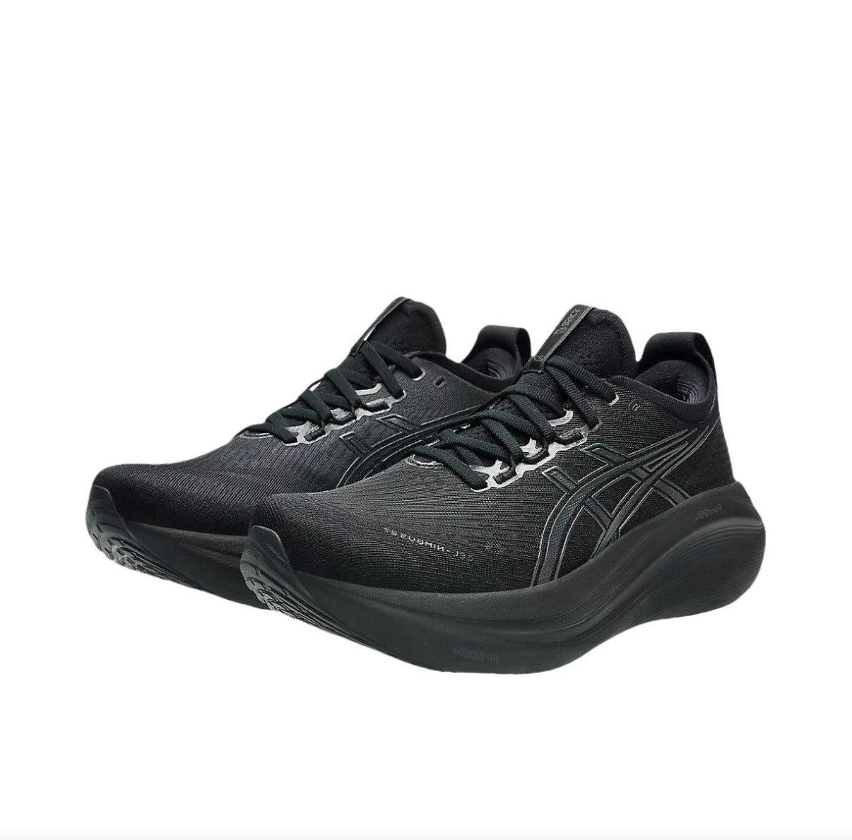 Svarta ortopediska skor