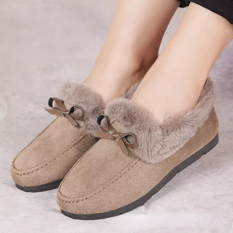 Fur style moccasin for women Podoways 36 Moccasin