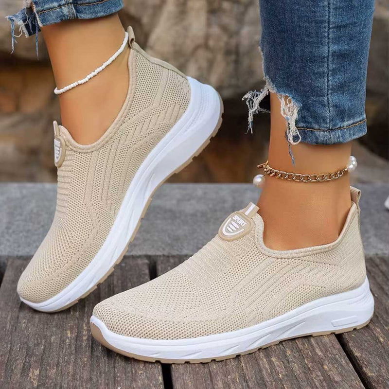 Slip-on sneakers för kvinnor