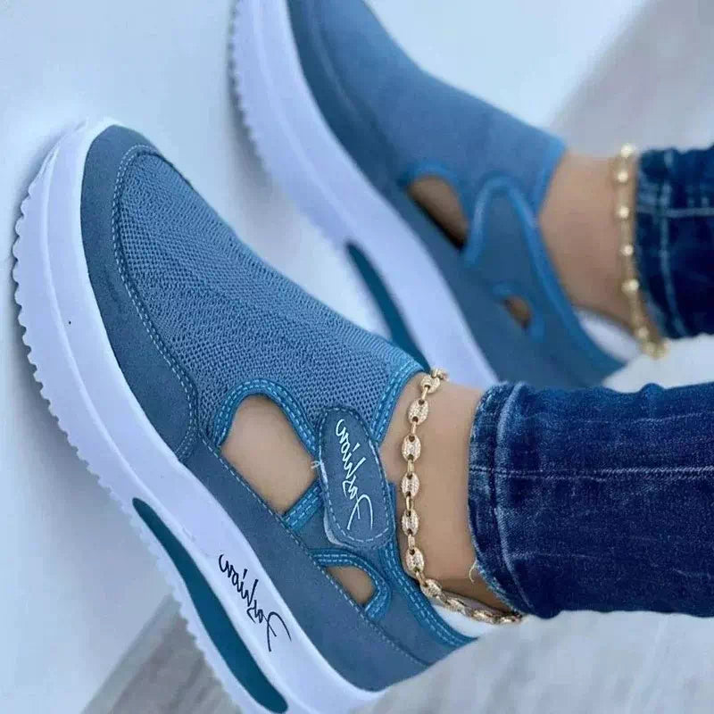 Blue sneaker for women Podoways