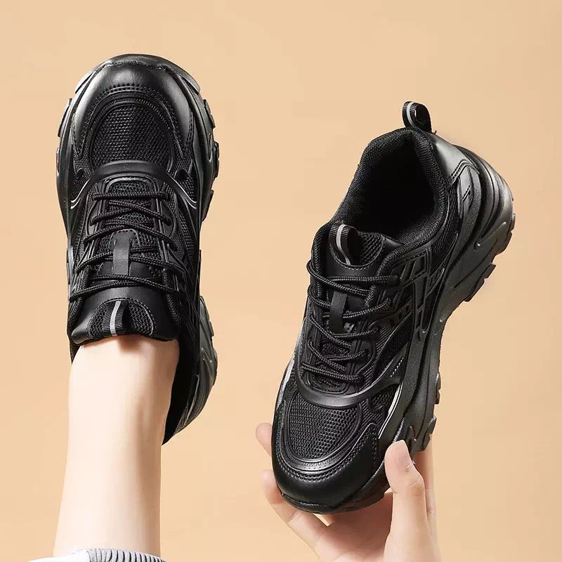 Black sneakers for women Podoways Orthopedic Shoes