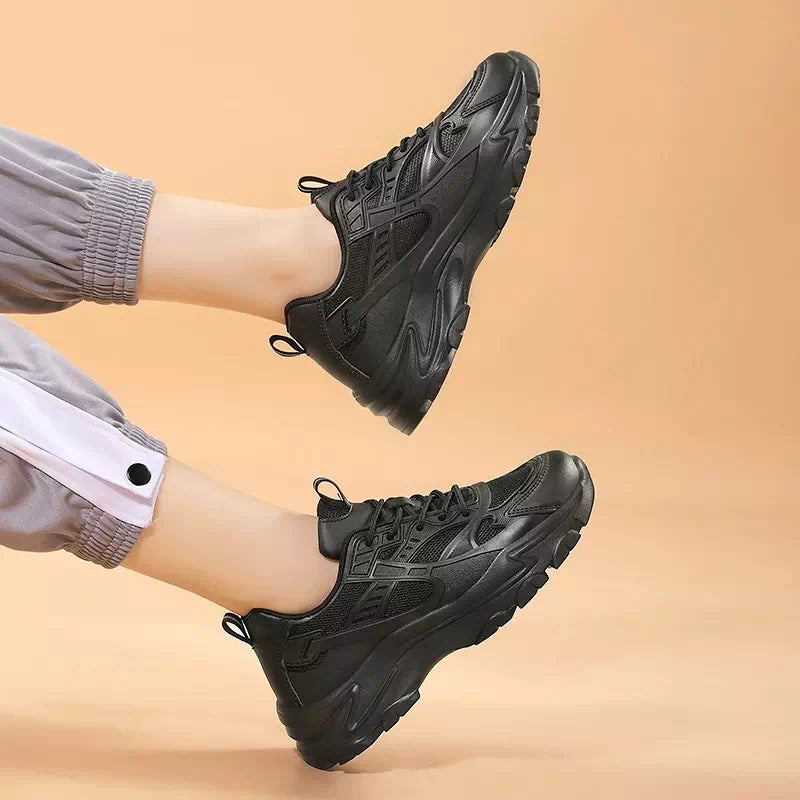 Black sneakers for women Podoways Orthopedic Shoes