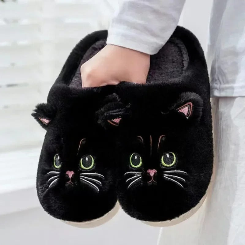 Little cat slipper Podoways 36 Black