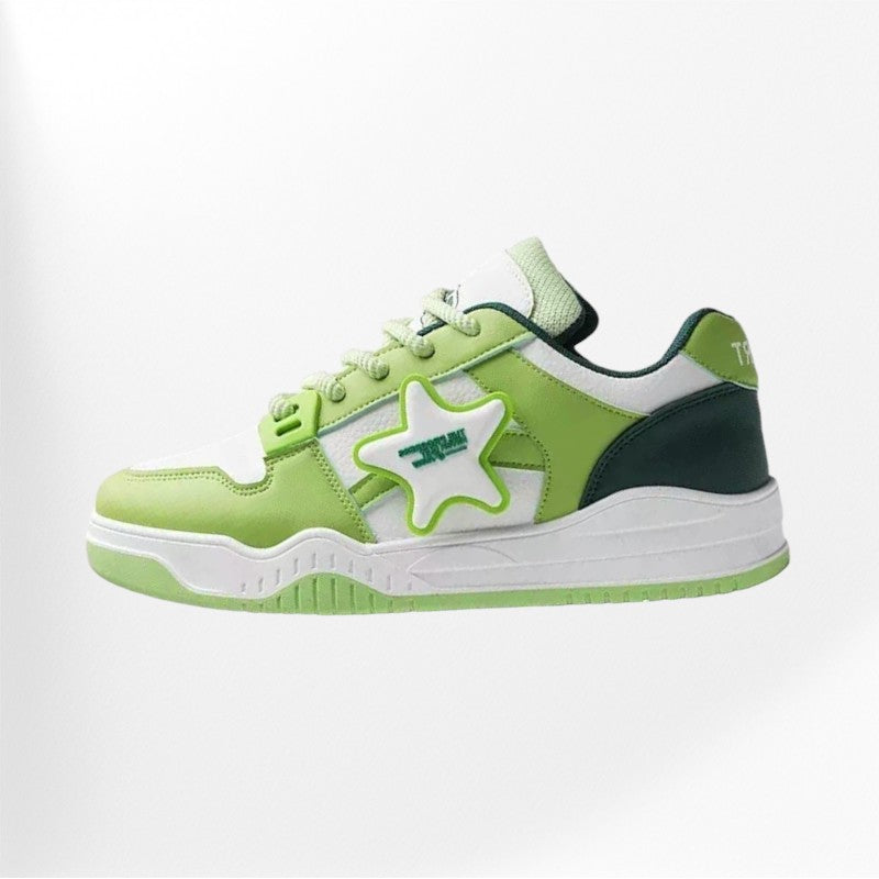 Men's green sneakers