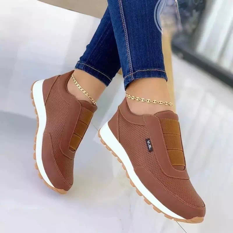 Brown sneaker for women Podoways