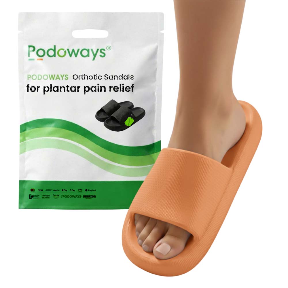 Ortotiske sandaler for lindring av plantarsmerter - Unisex