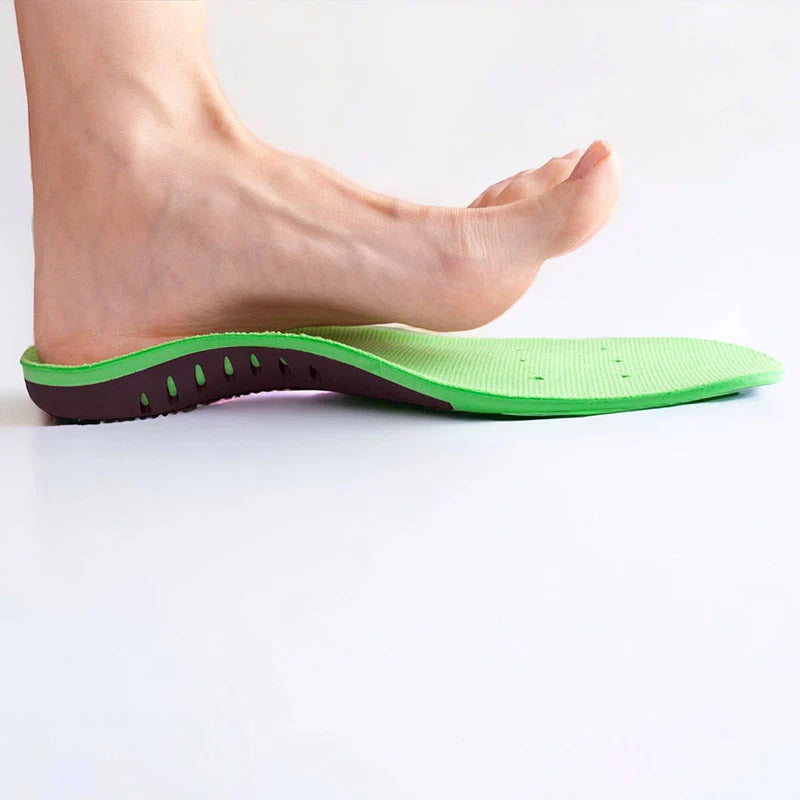 Orthotic insoles for plantar pain relief