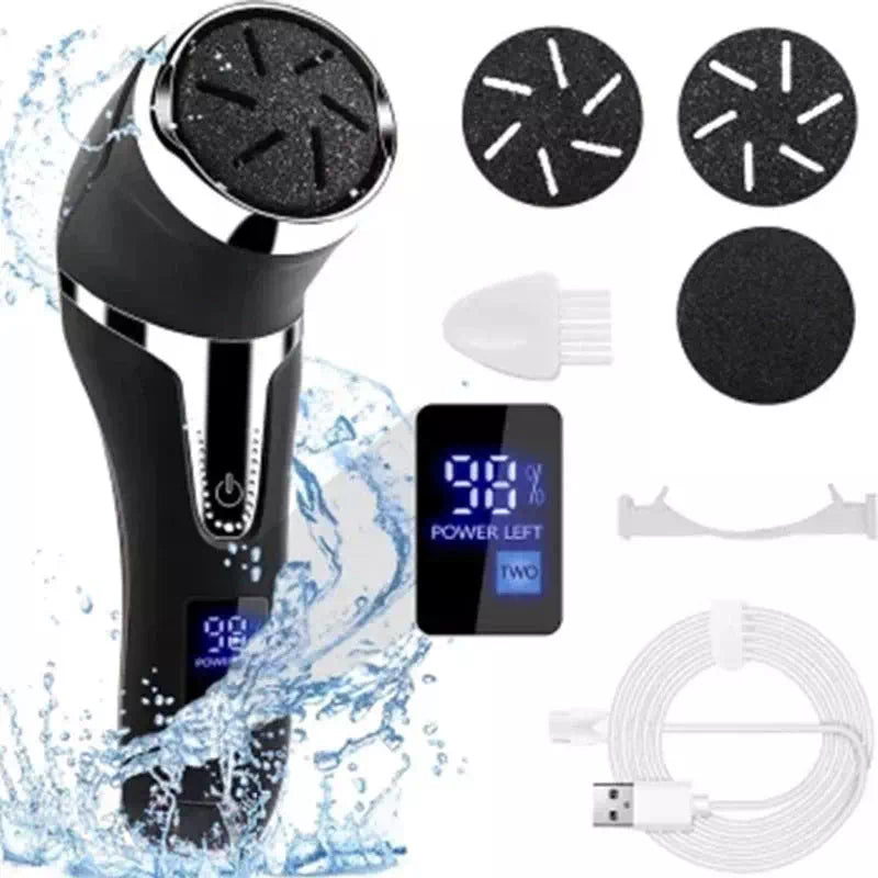 Electric foot file callus remover