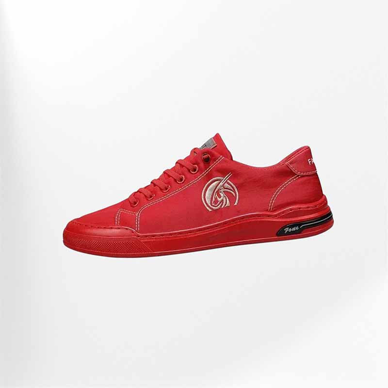 Red sneakers for men