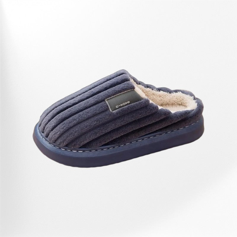 Wide footwear for heel pain
