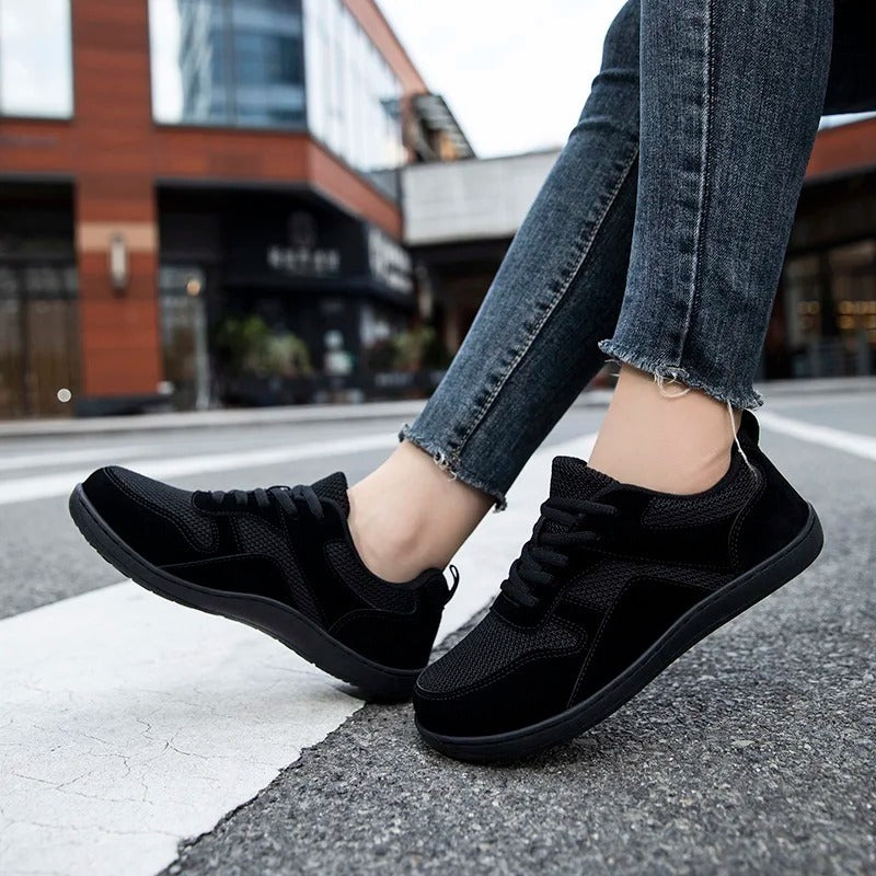 Breda sneakers för kvinnor 