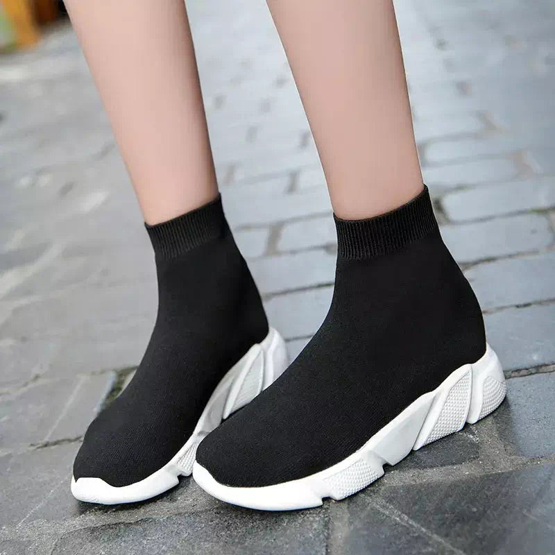 Sock sneakers for women Orthopedic Shoes Podoways 36 White