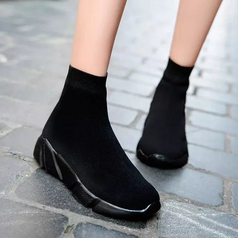 Sock sneakers for women Orthopedic Shoes Podoways 36 Black