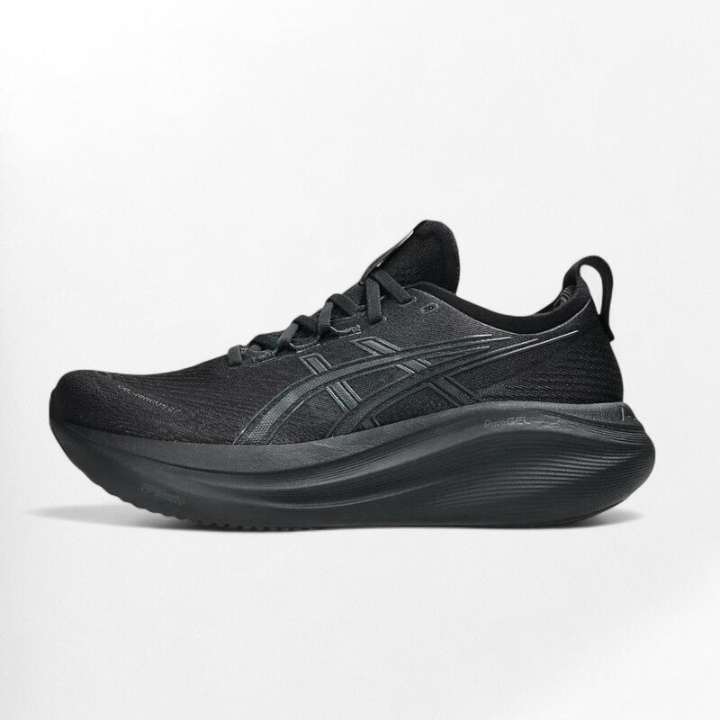Black orthopedic shoes